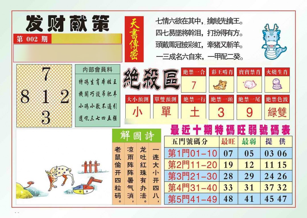 002期发财献策[图]