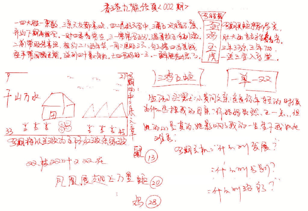 002期九龙传真(手写)[图]