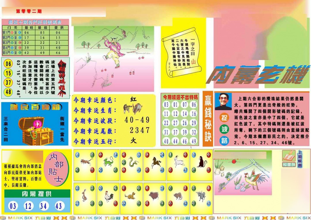 002期马经内幕A(新图推荐)[图]