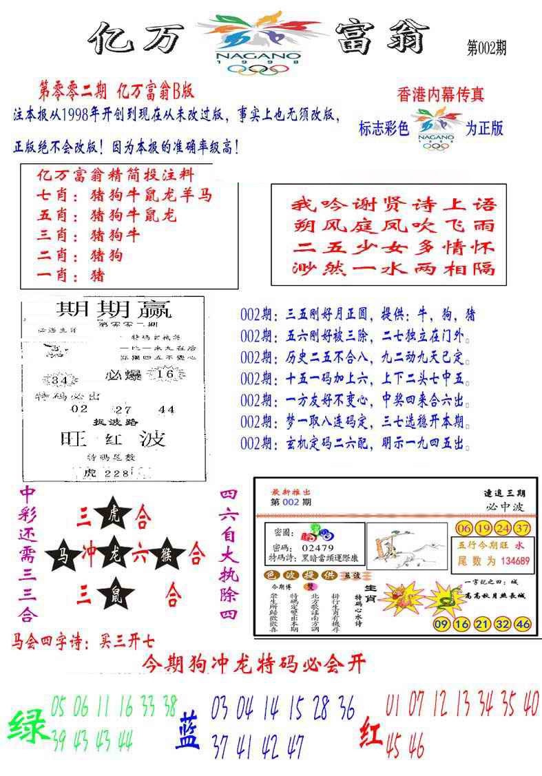 002期亿万富翁B[图]