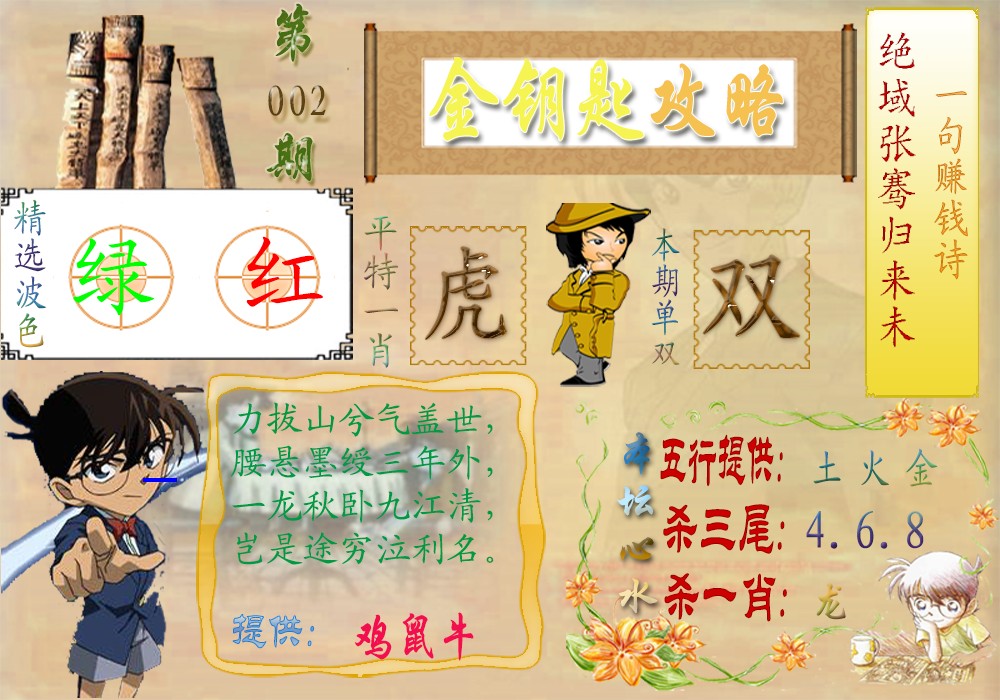 002期金钥匙攻略[图]