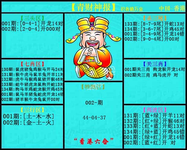002期青财神报[图]